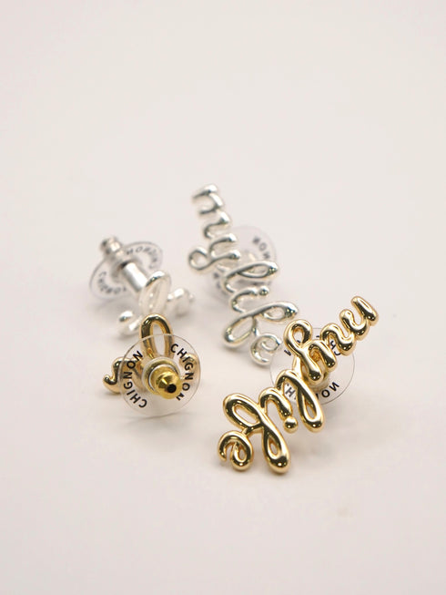 ロゴアシメピアス /0054-113SH